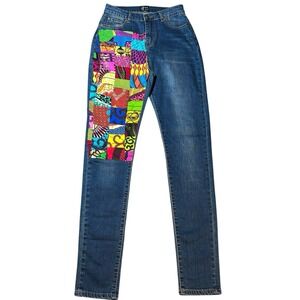 Giatta Retro Design Patchwork Boho Jeans Size‎ 27